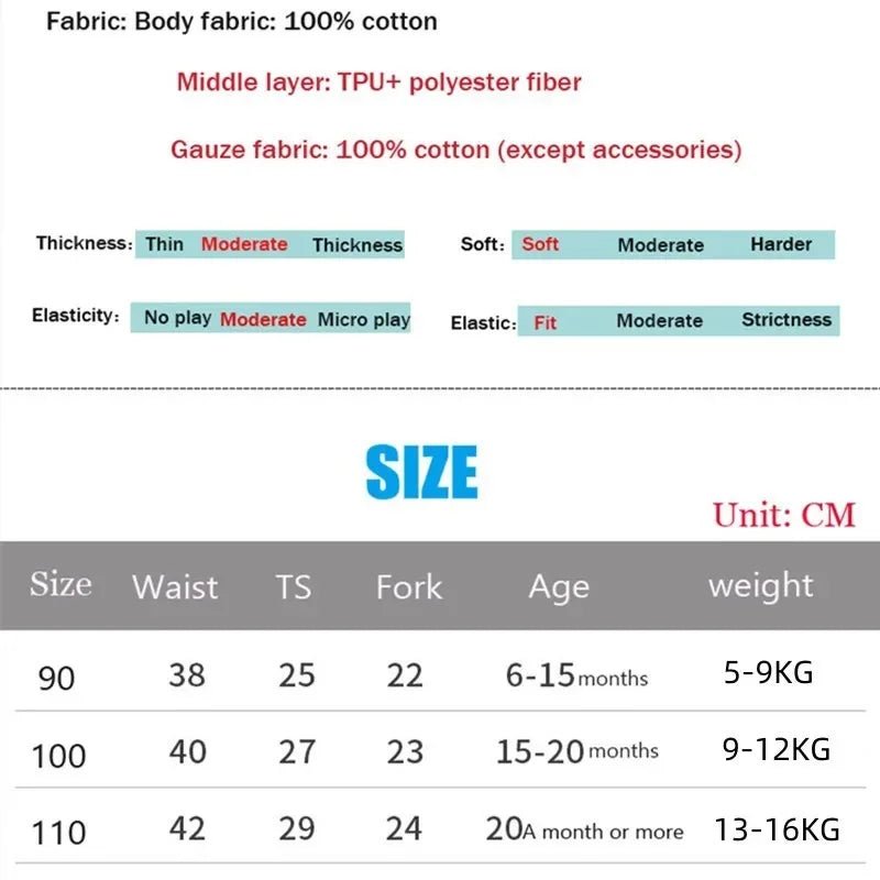 LOTERS™- CULOTTE RÉUTILISABLE - Authentique bébé