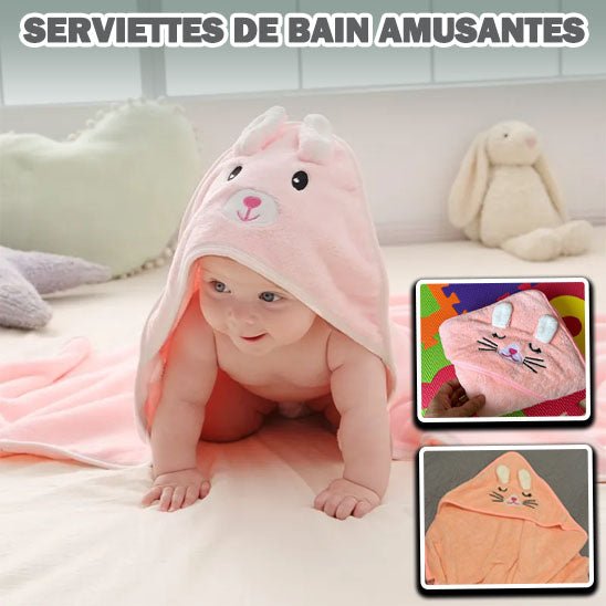 SORTIE DE BAIN BÉBÉ - BELVITA™ - Authentique bébé