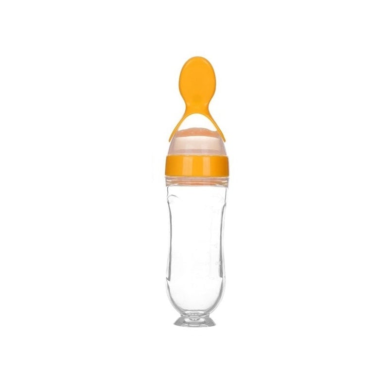 Biberon avec cuillère pour nouveau-né | EasyBottle™ - Authentique bébé