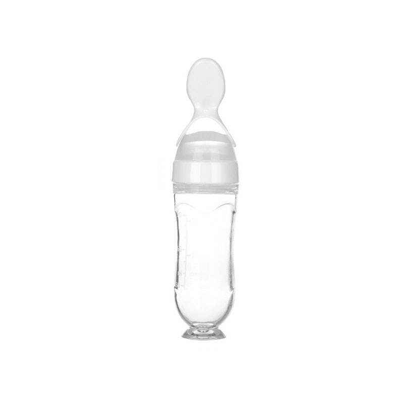 Biberon avec cuillère pour nouveau-né | EasyBottle™ - Authentique bébé