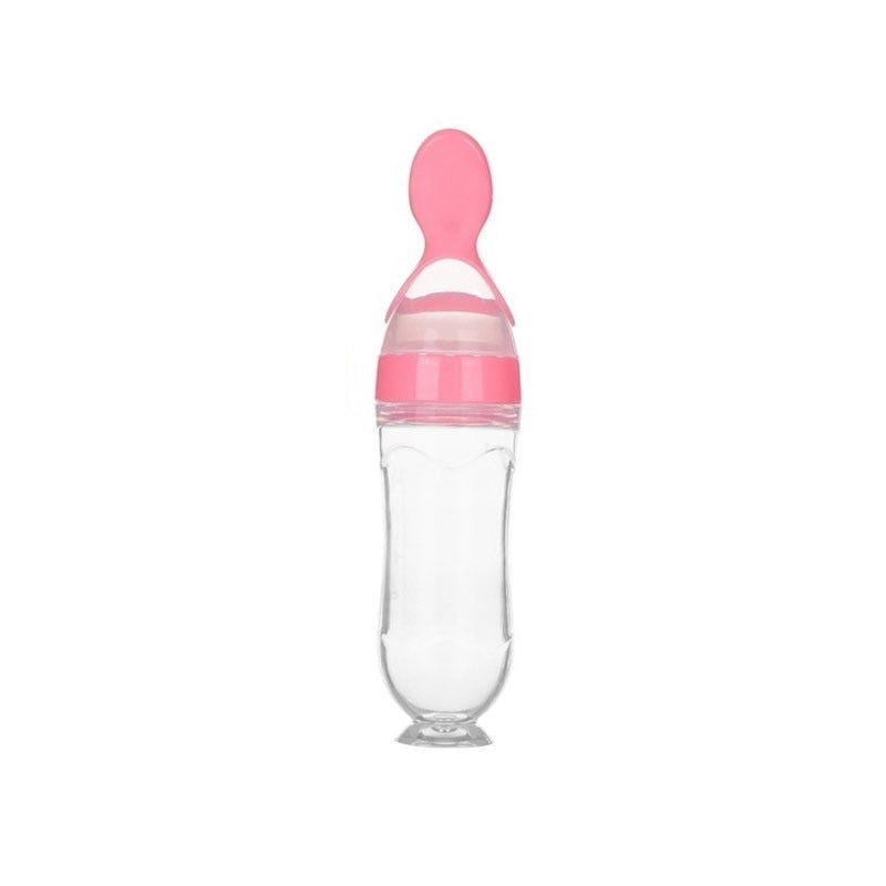 Biberon avec cuillère pour nouveau-né | EasyBottle™ - Authentique bébé