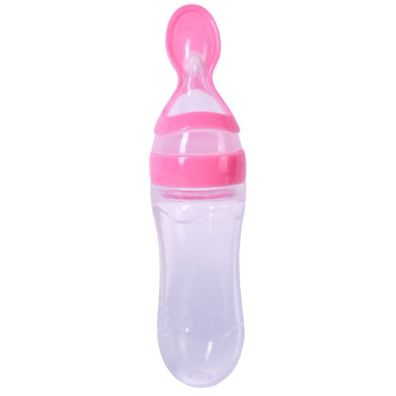 Biberon avec cuillère pour nouveau-né | EasyBottle™ - Authentique bébé