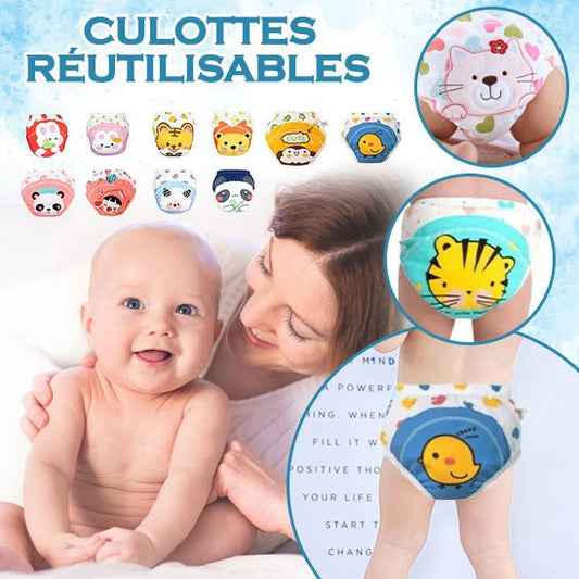 LOTERS™- CULOTTE RÉUTILISABLE - Authentique bébé