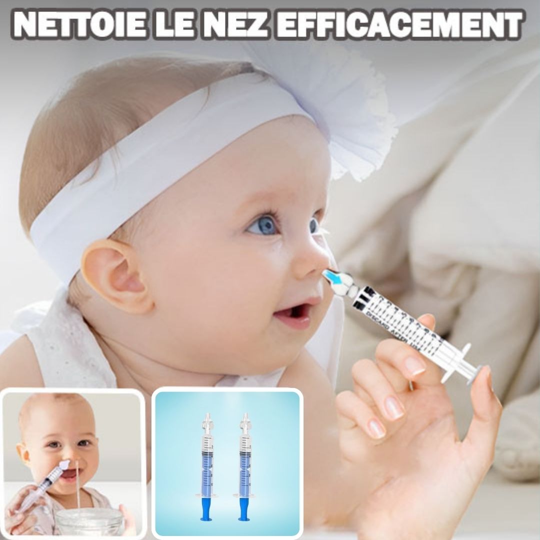 Seringue Nasale - Baby Sens™ - Authentique bébé